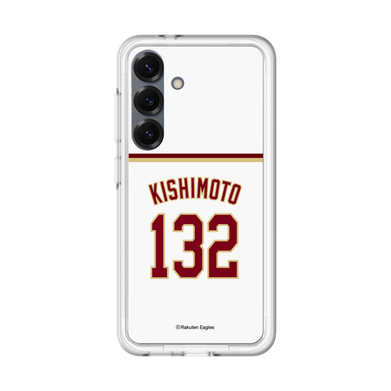 スリムプロテクションプレミアムケース［ 楽天イーグルス - #132 Kishimoto - ホーム ］