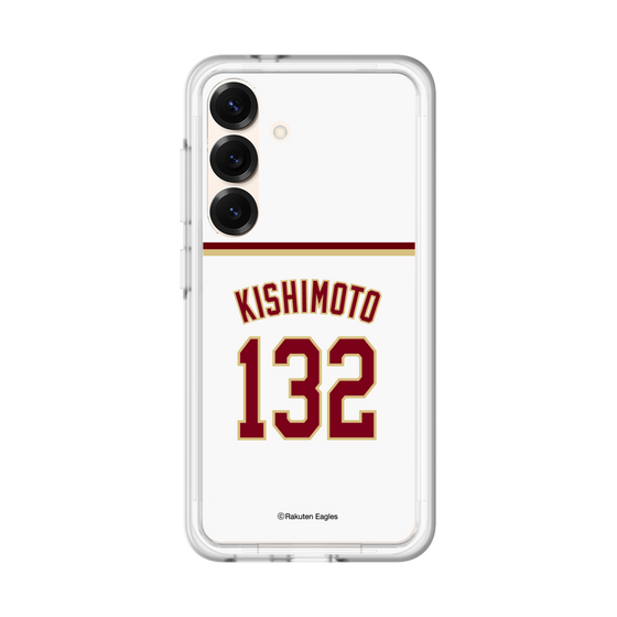 スリムプロテクションプレミアムケース［ 楽天イーグルス - #132 Kishimoto - ホーム ］