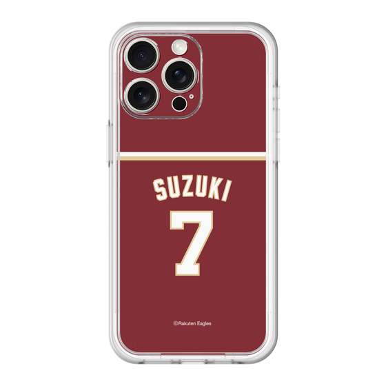 スリムプロテクションプレミアムケース［ 楽天イーグルス - #7 Suzuki - ビジター ］