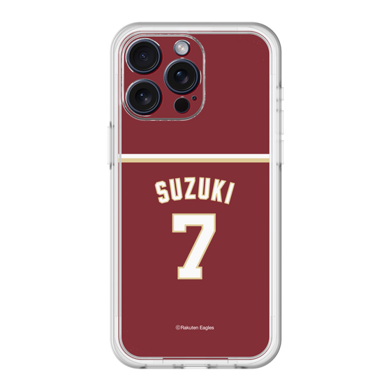 スリムプロテクションプレミアムケース［ 楽天イーグルス - #7 Suzuki - ビジター ］