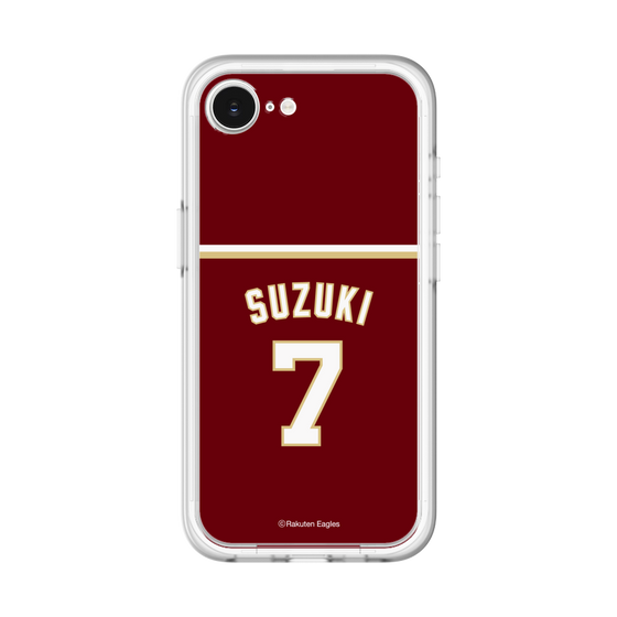 スリムプロテクションプレミアムケース［ 楽天イーグルス - #7 Suzuki - ビジター ］