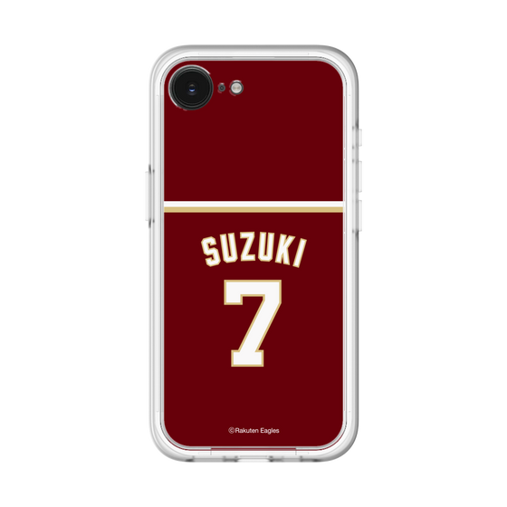 スリムプロテクションプレミアムケース［ 楽天イーグルス - #7 Suzuki - ビジター ］