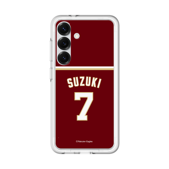 スリムプロテクションプレミアムケース［ 楽天イーグルス - #7 Suzuki - ビジター ］