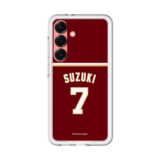 スリムプロテクションプレミアムケース［ 楽天イーグルス - #7 Suzuki - ビジター ］
