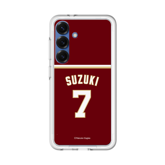 スリムプロテクションプレミアムケース［ 楽天イーグルス - #7 Suzuki - ビジター ］