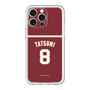 スリムプロテクションプレミアムケース［ 楽天イーグルス - #8 Tatsumi - ビジター ］