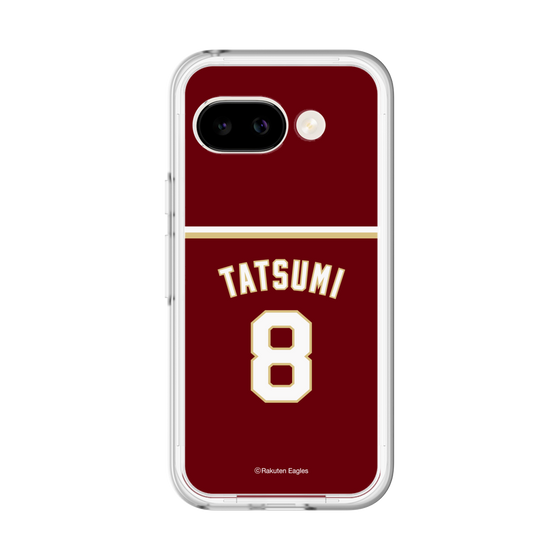 スリムプロテクションプレミアムケース［ 楽天イーグルス - #8 Tatsumi - ビジター ］