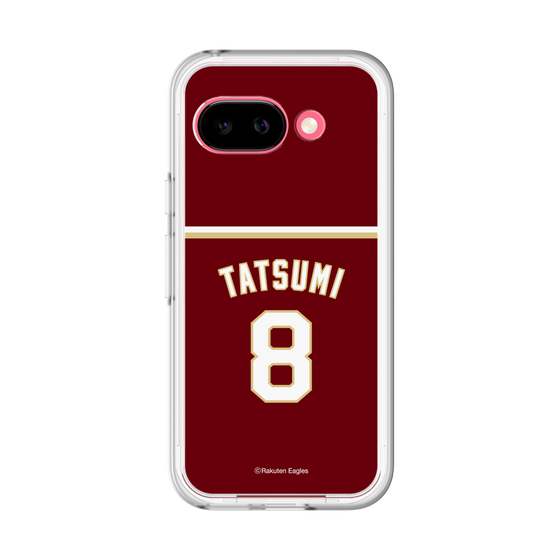 スリムプロテクションプレミアムケース［ 楽天イーグルス - #8 Tatsumi - ビジター ］