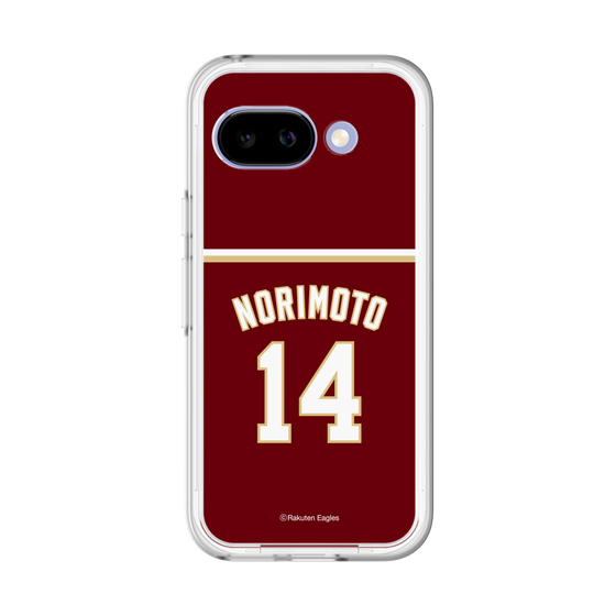 スリムプロテクションプレミアムケース［ 楽天イーグルス - #14 Norimoto - ビジター ］