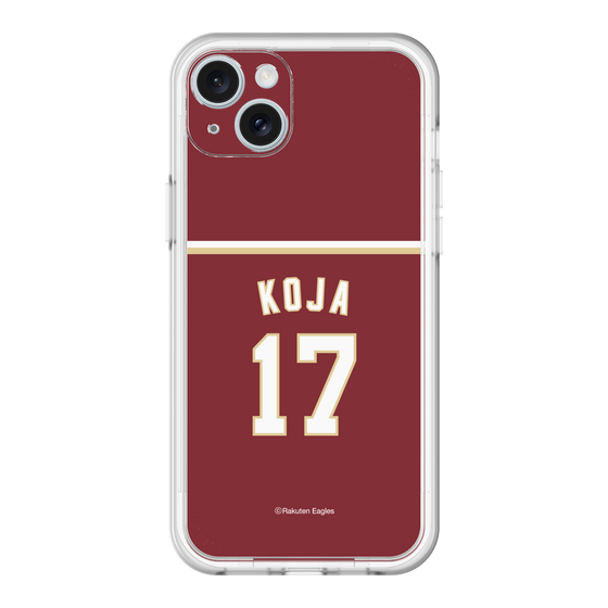 スリムプロテクションプレミアムケース［ 楽天イーグルス - #17 Koja - ビジター ］