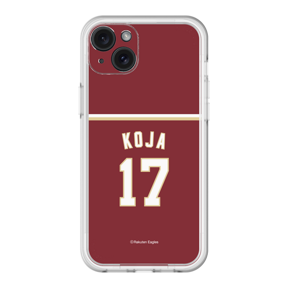 スリムプロテクションプレミアムケース［ 楽天イーグルス - #17 Koja - ビジター ］