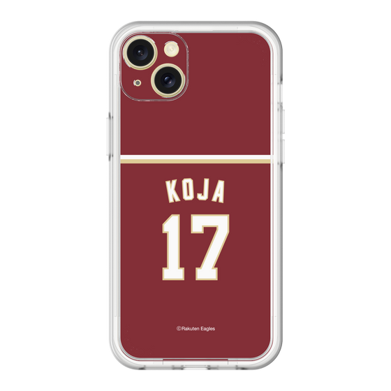 スリムプロテクションプレミアムケース［ 楽天イーグルス - #17 Koja - ビジター ］