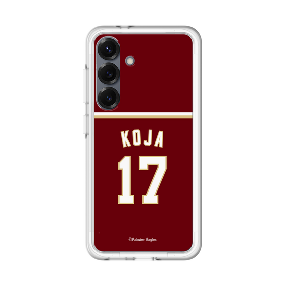 スリムプロテクションプレミアムケース［ 楽天イーグルス - #17 Koja - ビジター ］