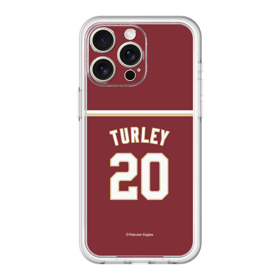 スリムプロテクションプレミアムケース［ 楽天イーグルス - #20 Turley - ビジター ］