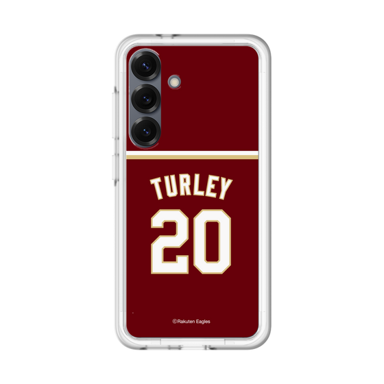 スリムプロテクションプレミアムケース［ 楽天イーグルス - #20 Turley - ビジター ］