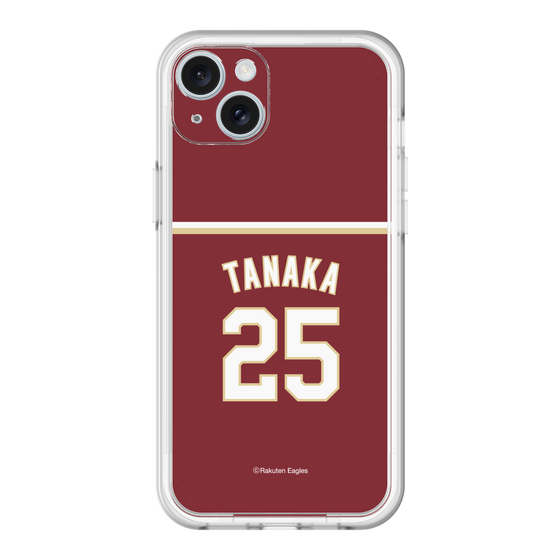 スリムプロテクションプレミアムケース［ 楽天イーグルス - #25 Tanaka - ビジター ］