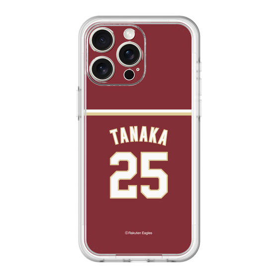 スリムプロテクションプレミアムケース［ 楽天イーグルス - #25 Tanaka - ビジター ］