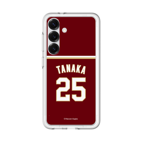 スリムプロテクションプレミアムケース［ 楽天イーグルス - #25 Tanaka - ビジター ］