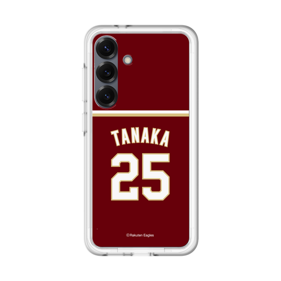 スリムプロテクションプレミアムケース［ 楽天イーグルス - #25 Tanaka - ビジター ］