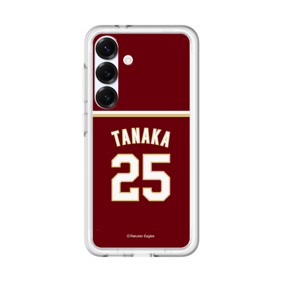 スリムプロテクションプレミアムケース［ 楽天イーグルス - #25 Tanaka - ビジター ］