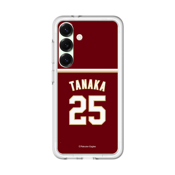 スリムプロテクションプレミアムケース［ 楽天イーグルス - #25 Tanaka - ビジター ］