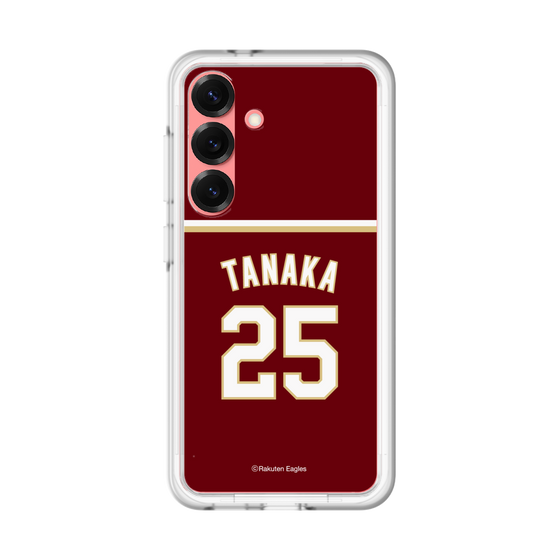 スリムプロテクションプレミアムケース［ 楽天イーグルス - #25 Tanaka - ビジター ］