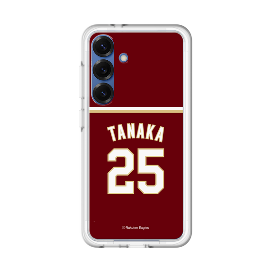 スリムプロテクションプレミアムケース［ 楽天イーグルス - #25 Tanaka - ビジター ］