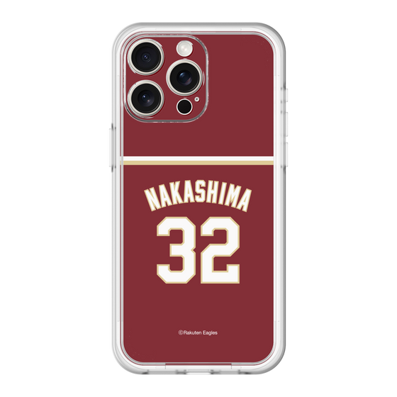 スリムプロテクションプレミアムケース［ 楽天イーグルス - #32 Nakashima - ビジター ］