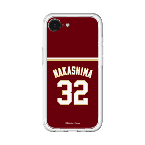 スリムプロテクションプレミアムケース［ 楽天イーグルス - #32 Nakashima - ビジター ］