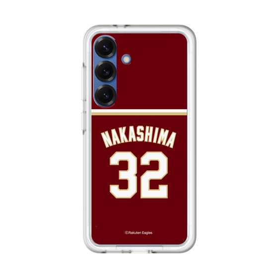 スリムプロテクションプレミアムケース［ 楽天イーグルス - #32 Nakashima - ビジター ］