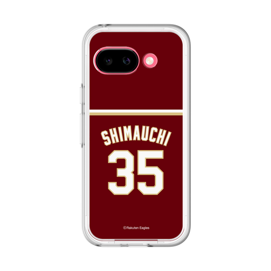 スリムプロテクションプレミアムケース［ 楽天イーグルス - #35 Shimauchi - ビジター ］