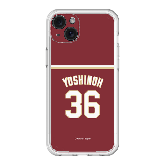 スリムプロテクションプレミアムケース［ 楽天イーグルス - #36 Yoshinoh - ビジター ］