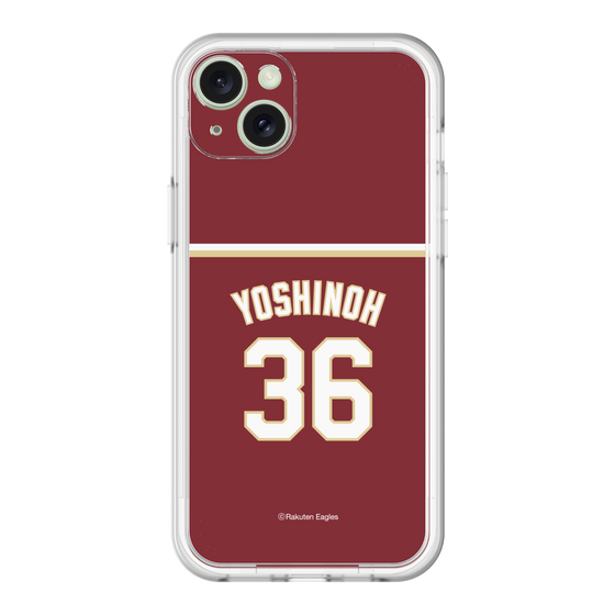 スリムプロテクションプレミアムケース［ 楽天イーグルス - #36 Yoshinoh - ビジター ］
