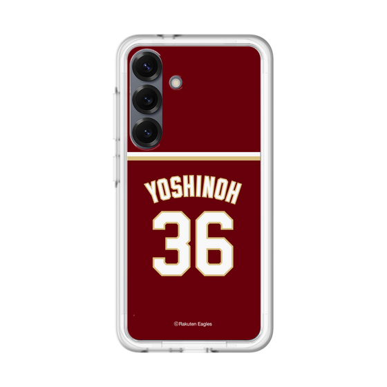 スリムプロテクションプレミアムケース［ 楽天イーグルス - #36 Yoshinoh - ビジター ］