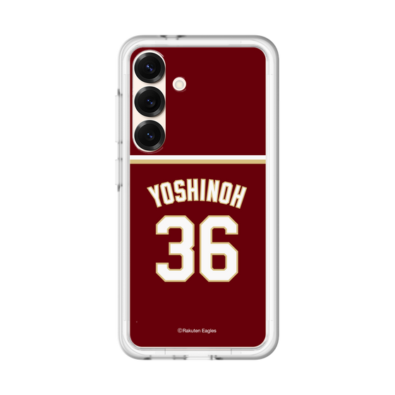 スリムプロテクションプレミアムケース［ 楽天イーグルス - #36 Yoshinoh - ビジター ］
