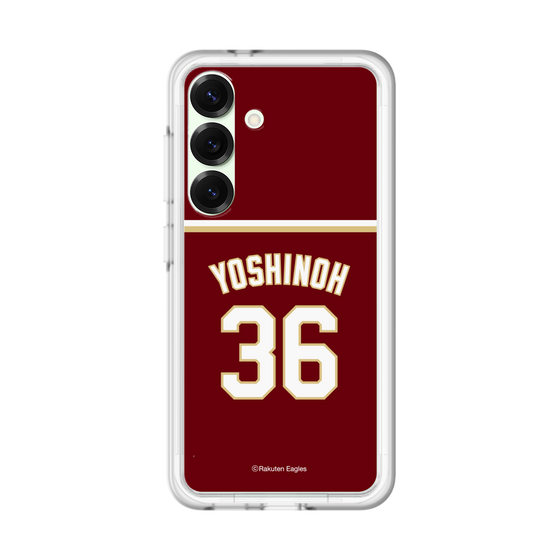 スリムプロテクションプレミアムケース［ 楽天イーグルス - #36 Yoshinoh - ビジター ］