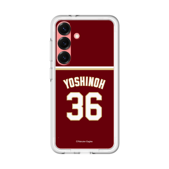 スリムプロテクションプレミアムケース［ 楽天イーグルス - #36 Yoshinoh - ビジター ］