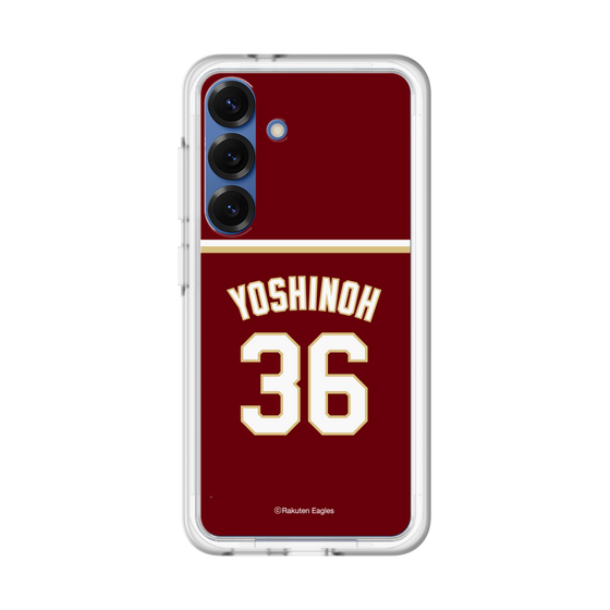 スリムプロテクションプレミアムケース［ 楽天イーグルス - #36 Yoshinoh - ビジター ］