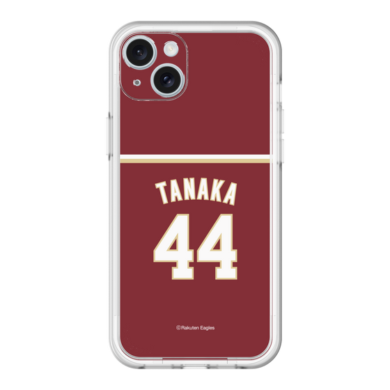スリムプロテクションプレミアムケース［ 楽天イーグルス - #44 Tanaka - ビジター ］