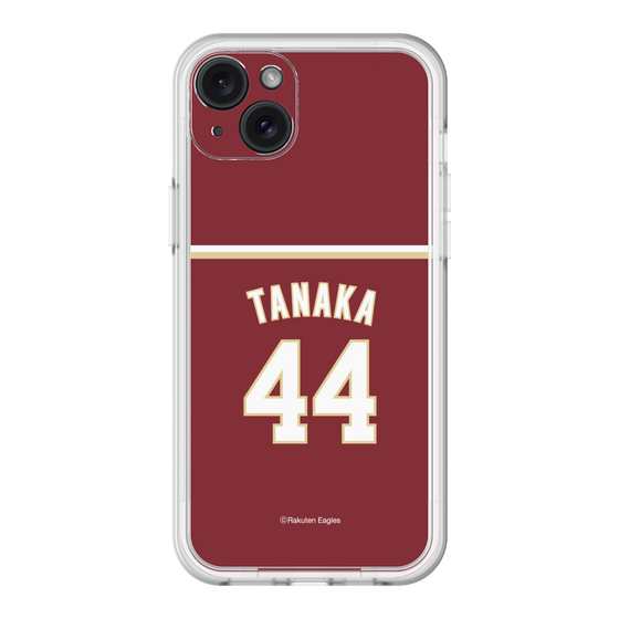 スリムプロテクションプレミアムケース［ 楽天イーグルス - #44 Tanaka - ビジター ］