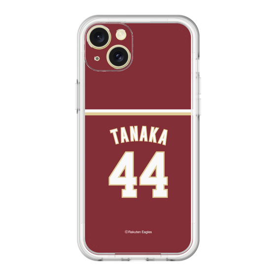 スリムプロテクションプレミアムケース［ 楽天イーグルス - #44 Tanaka - ビジター ］