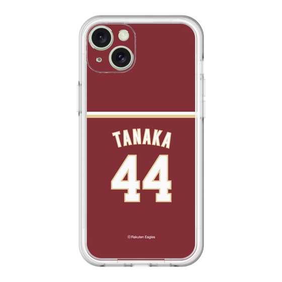 スリムプロテクションプレミアムケース［ 楽天イーグルス - #44 Tanaka - ビジター ］