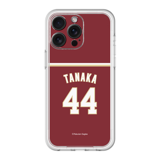 スリムプロテクションプレミアムケース［ 楽天イーグルス - #44 Tanaka - ビジター ］