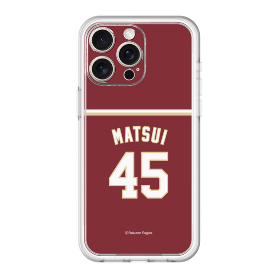 スリムプロテクションプレミアムケース［ 楽天イーグルス - #45 Matsui - ビジター ］