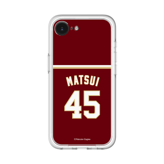 スリムプロテクションプレミアムケース［ 楽天イーグルス - #45 Matsui - ビジター ］