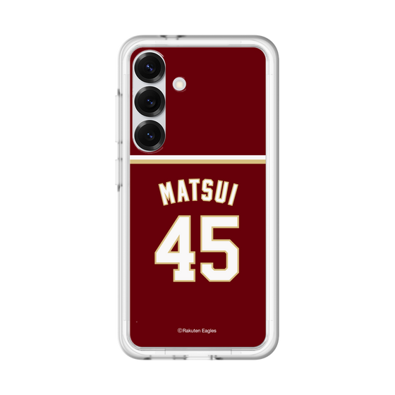 スリムプロテクションプレミアムケース［ 楽天イーグルス - #45 Matsui - ビジター ］