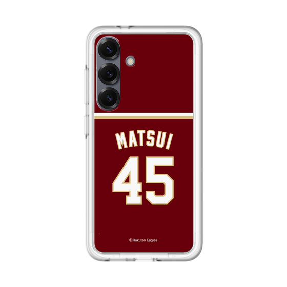 スリムプロテクションプレミアムケース［ 楽天イーグルス - #45 Matsui - ビジター ］