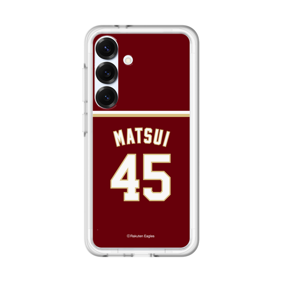 スリムプロテクションプレミアムケース［ 楽天イーグルス - #45 Matsui - ビジター ］