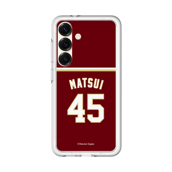 スリムプロテクションプレミアムケース［ 楽天イーグルス - #45 Matsui - ビジター ］