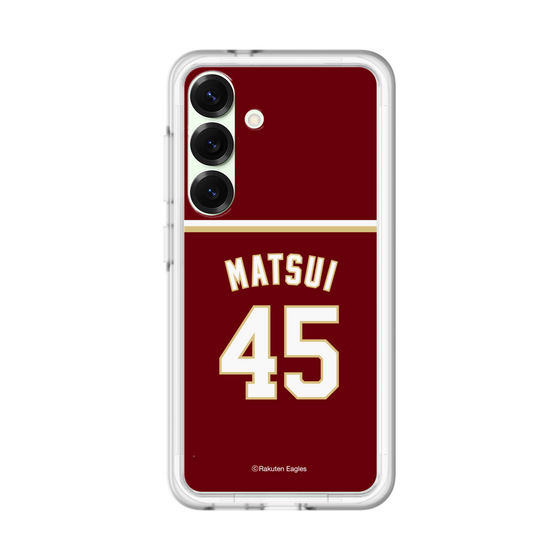 スリムプロテクションプレミアムケース［ 楽天イーグルス - #45 Matsui - ビジター ］